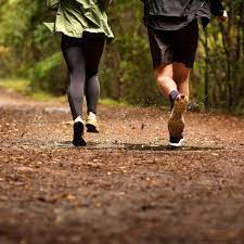 sentier course a pied