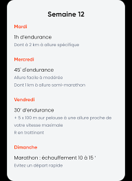 plan entrainement marathon kalenji