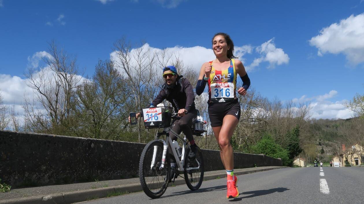 100 km course à pied