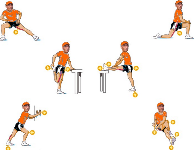 avant apres course a pied