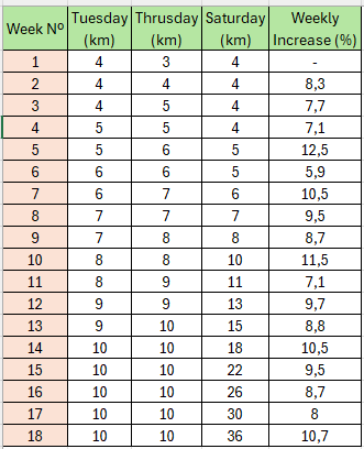 marathon entrainement debutant