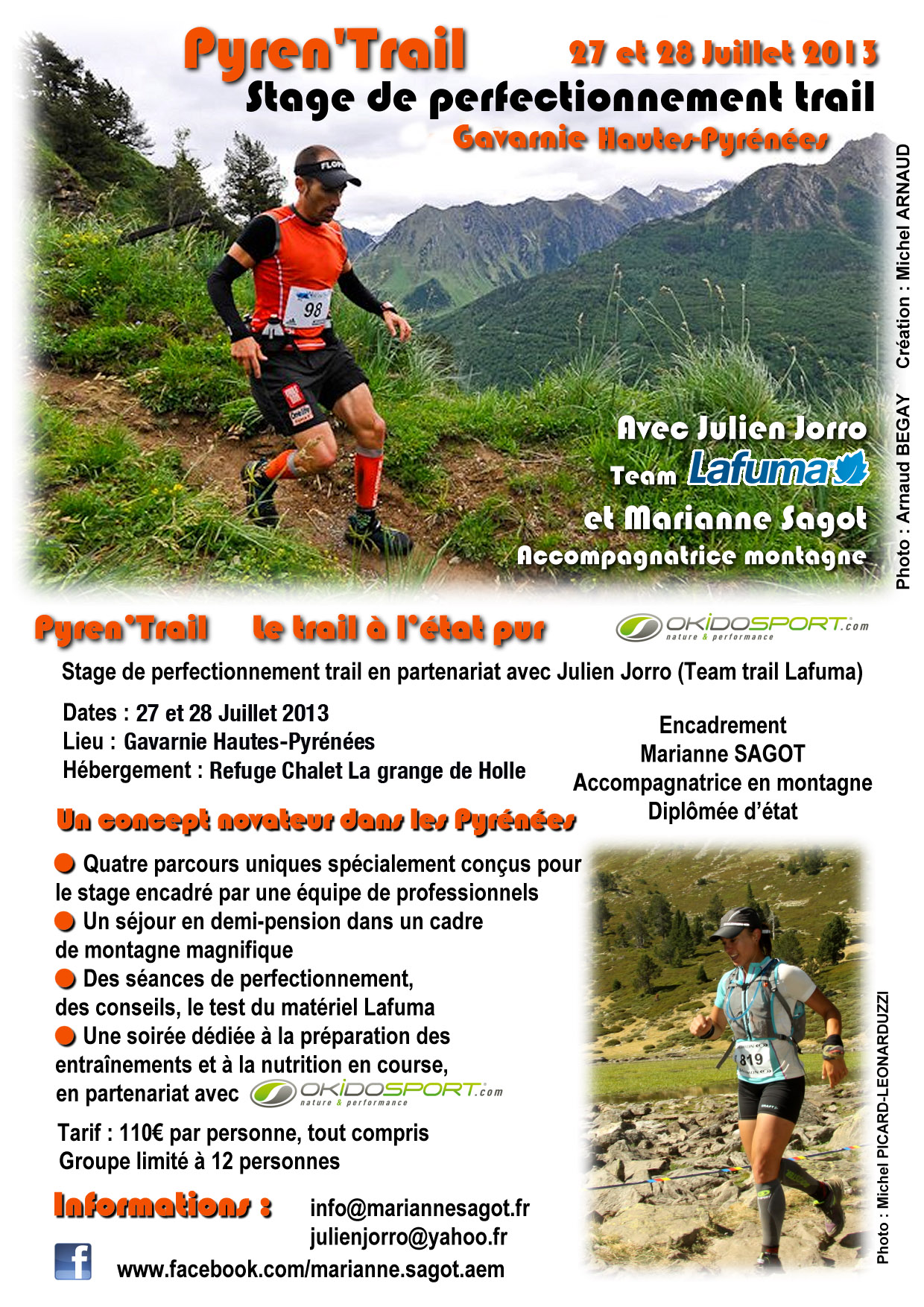 stage de course a pied