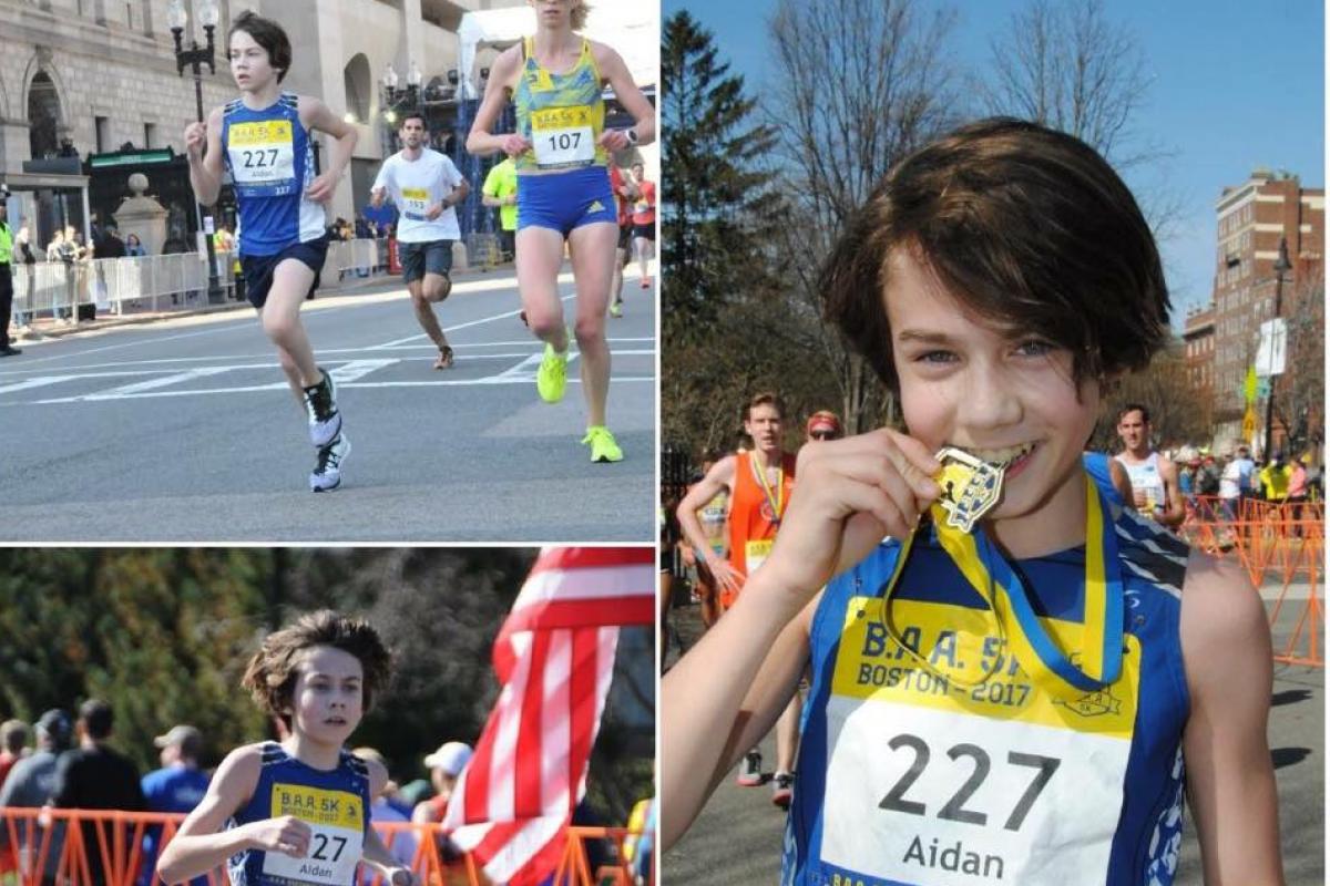 course à pied 7 ans