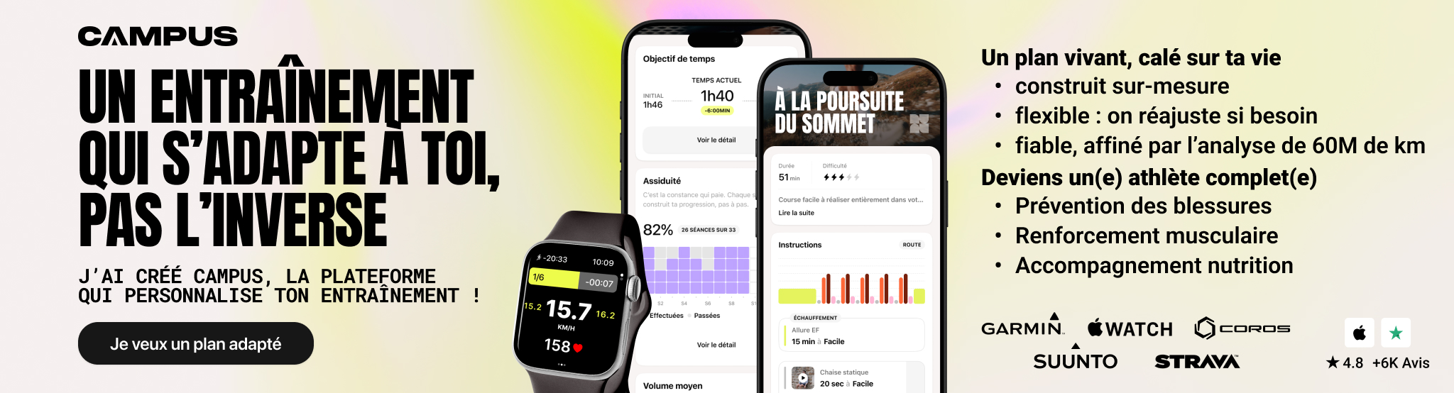 plan semi marathon 1h50 8 semaines