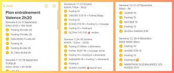 plan d entraînement marathon 4h30 10 semaines
