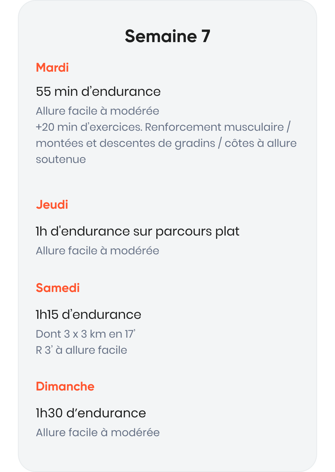 plan d entrainement marathon 4h30